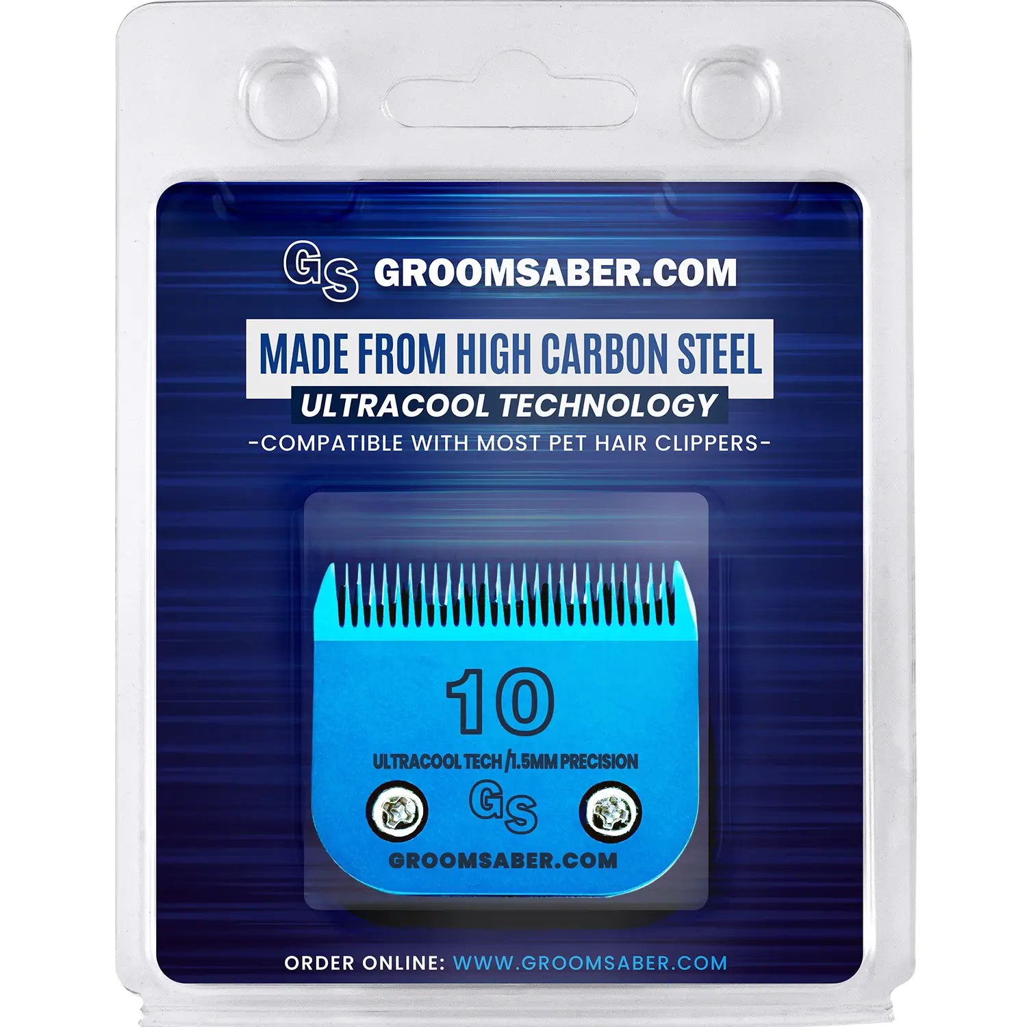 10# Blue Steel Dog Clipper Blade (1.5 mm)