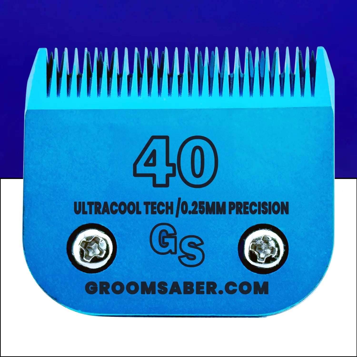 40# Blue Steel Dog Clipper Blade (0.25 mm)