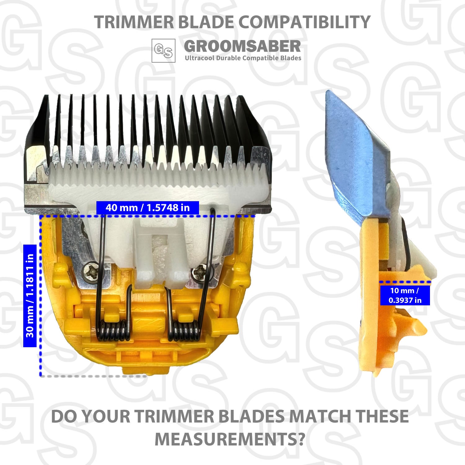 Lame de tondeuse pour chien 3F MaxFit PRO (12,5 mm)